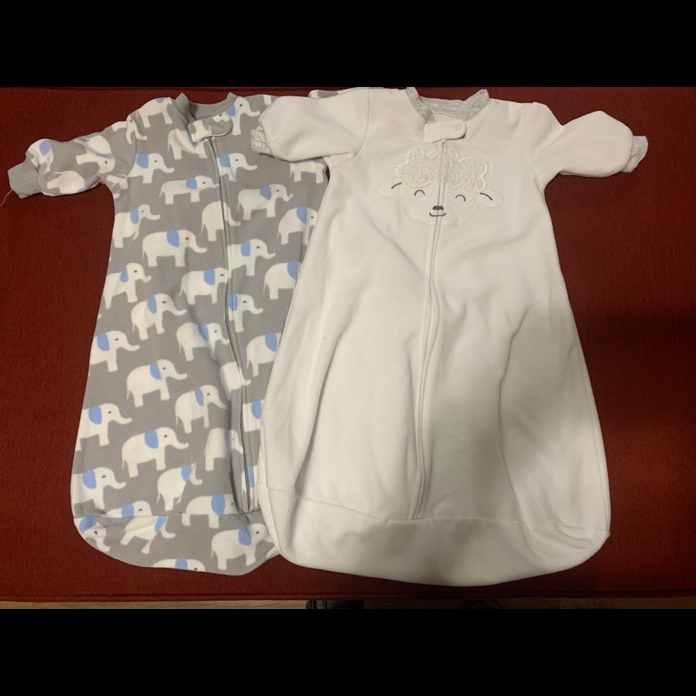 2 Carter’s sleep sacks
